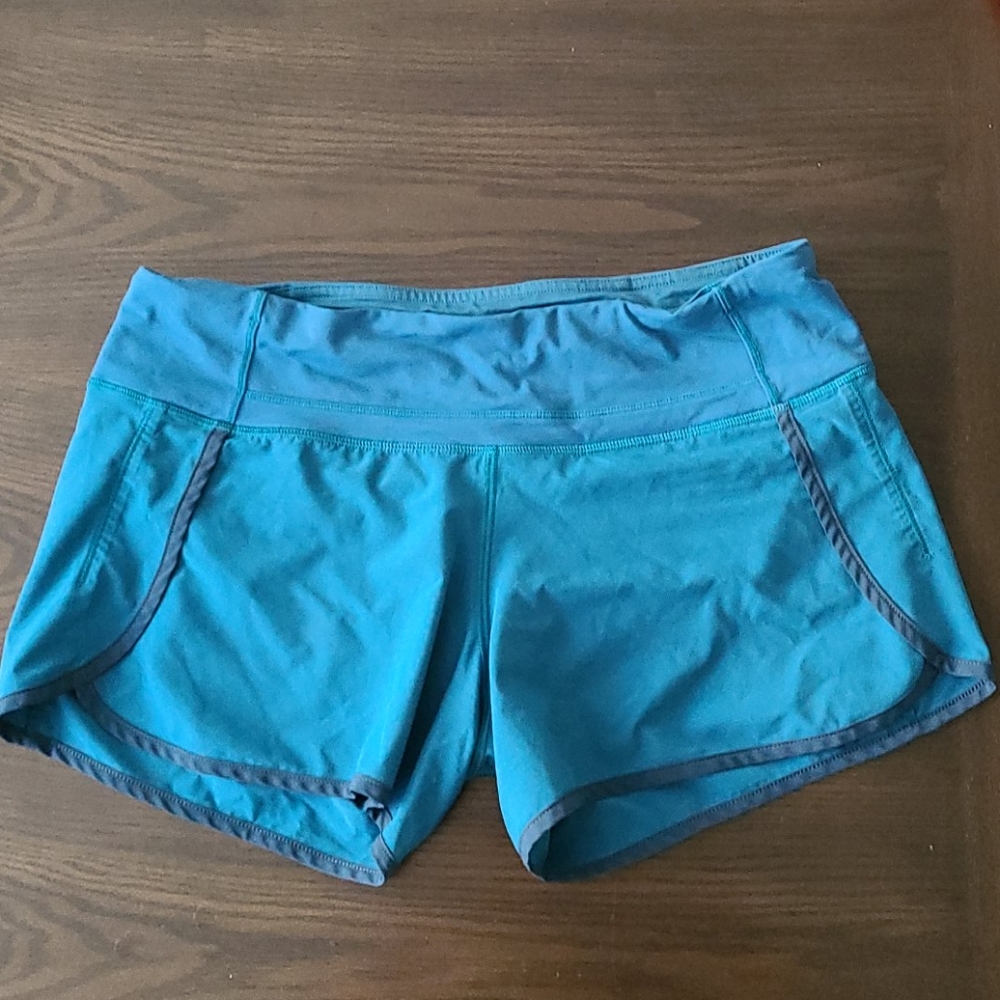Blue lulu shorts - size 6